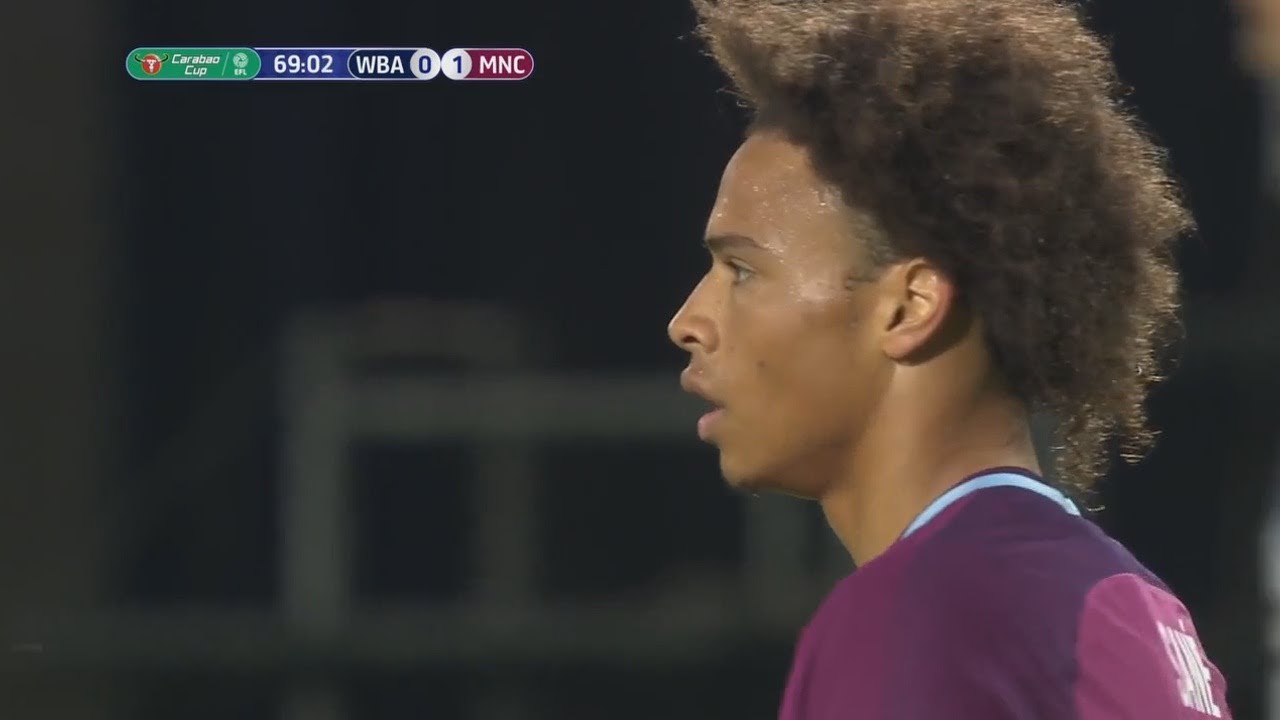 Leroy Sané vs West Bromwich Albion (Away) 20/09/2017 HD 1080i