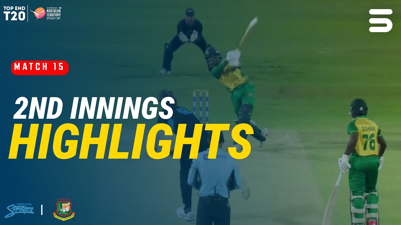 2nd Innings Highlights | Strikers vs Bangladesh | Match 15 | Top End 2026 | ZP1U
