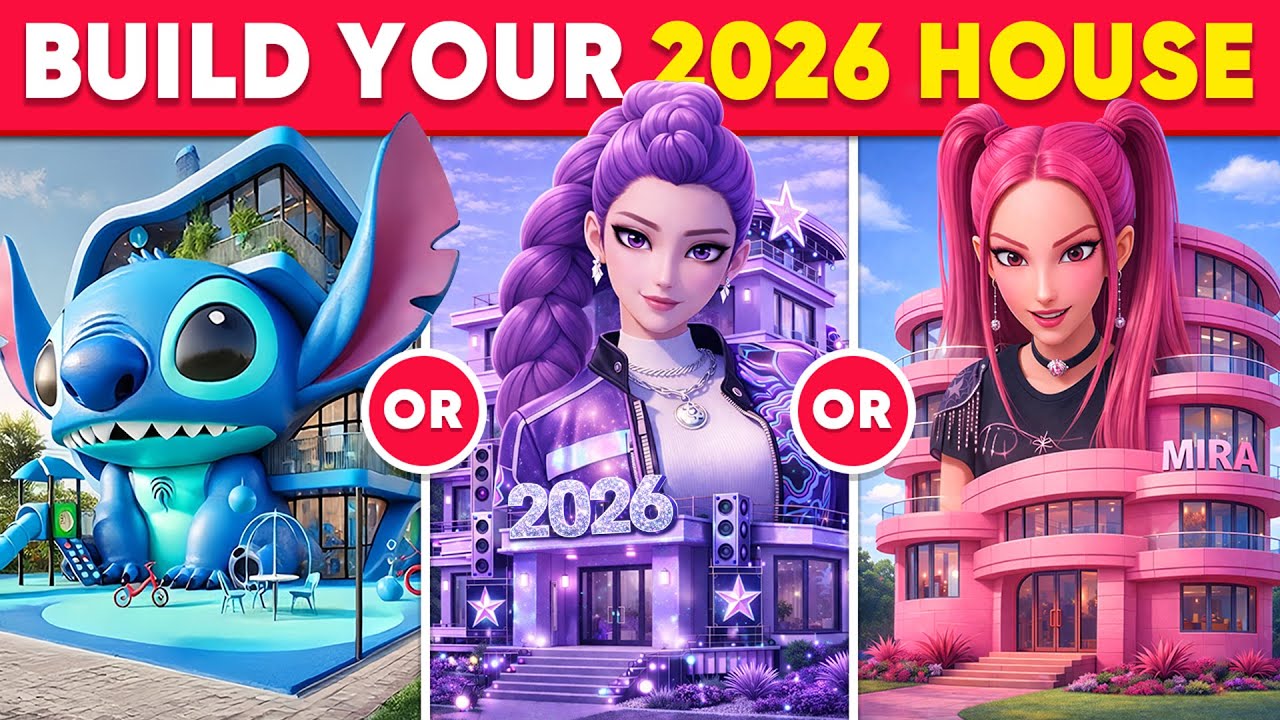 Would You Rather - Build Your New 2026 Fantasy House 🏡✨🌈💰 Daily Quiz