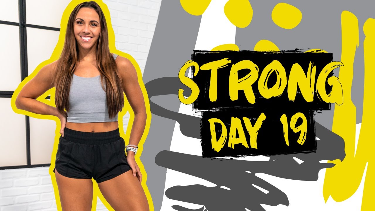 45 Minute Lean & Powerful Legs Workout | STRONG - Day 19