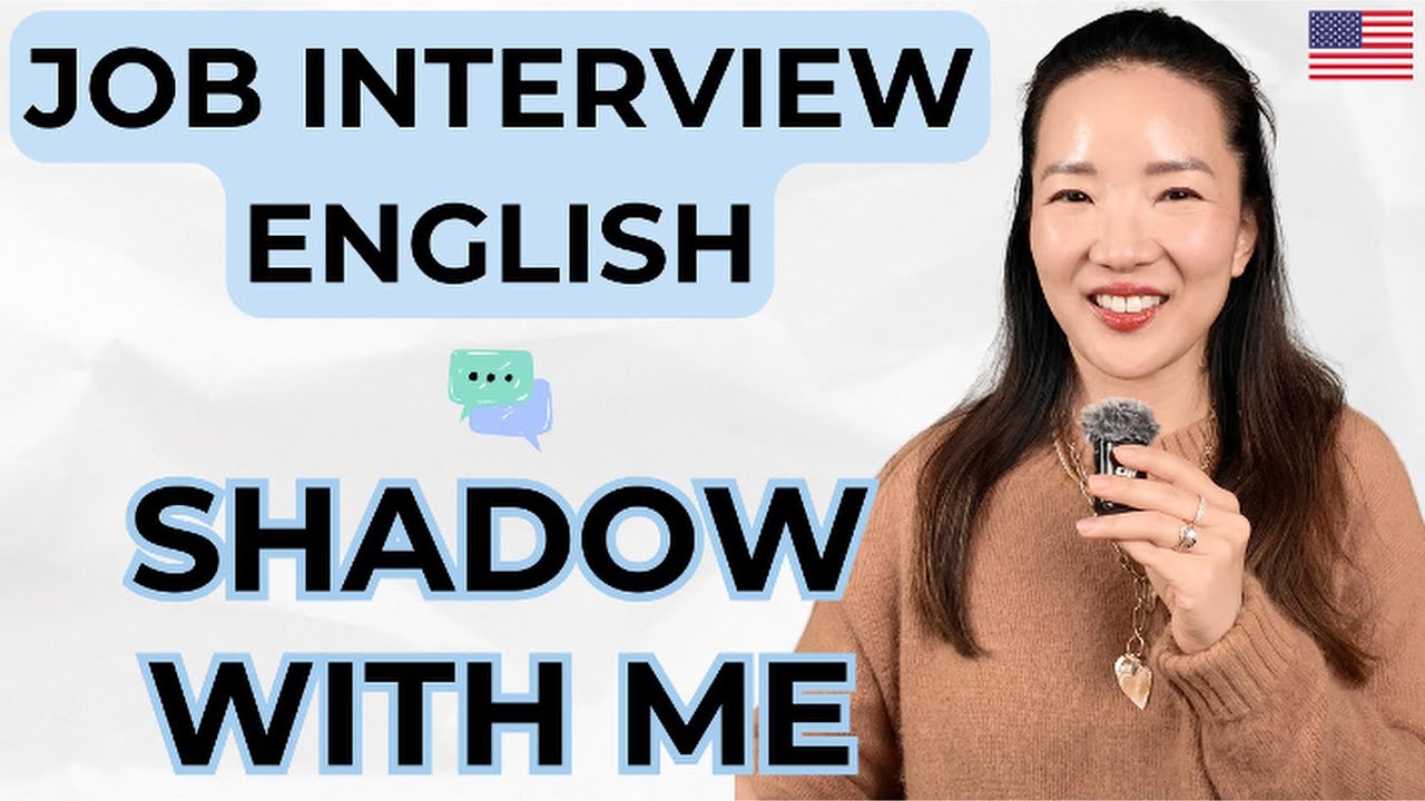 Job Interview English Shadowing | Speak English With Me