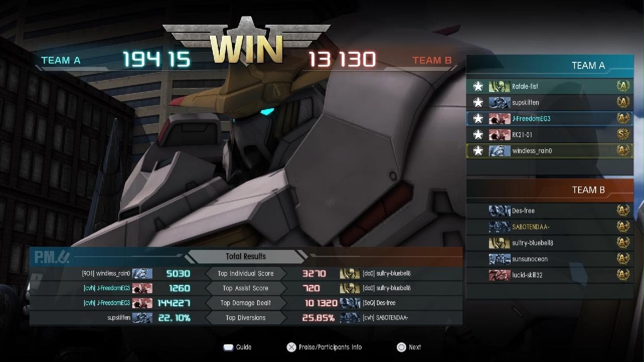 GBO2 (New Gundam Hajiroboshi Ranked Gameplay)