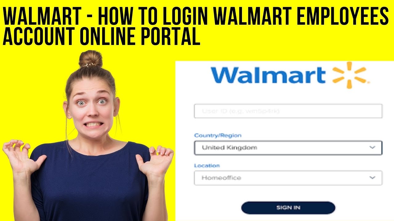 Walmart | How To Login Walmart Employees Account Online Portal | Tutorail