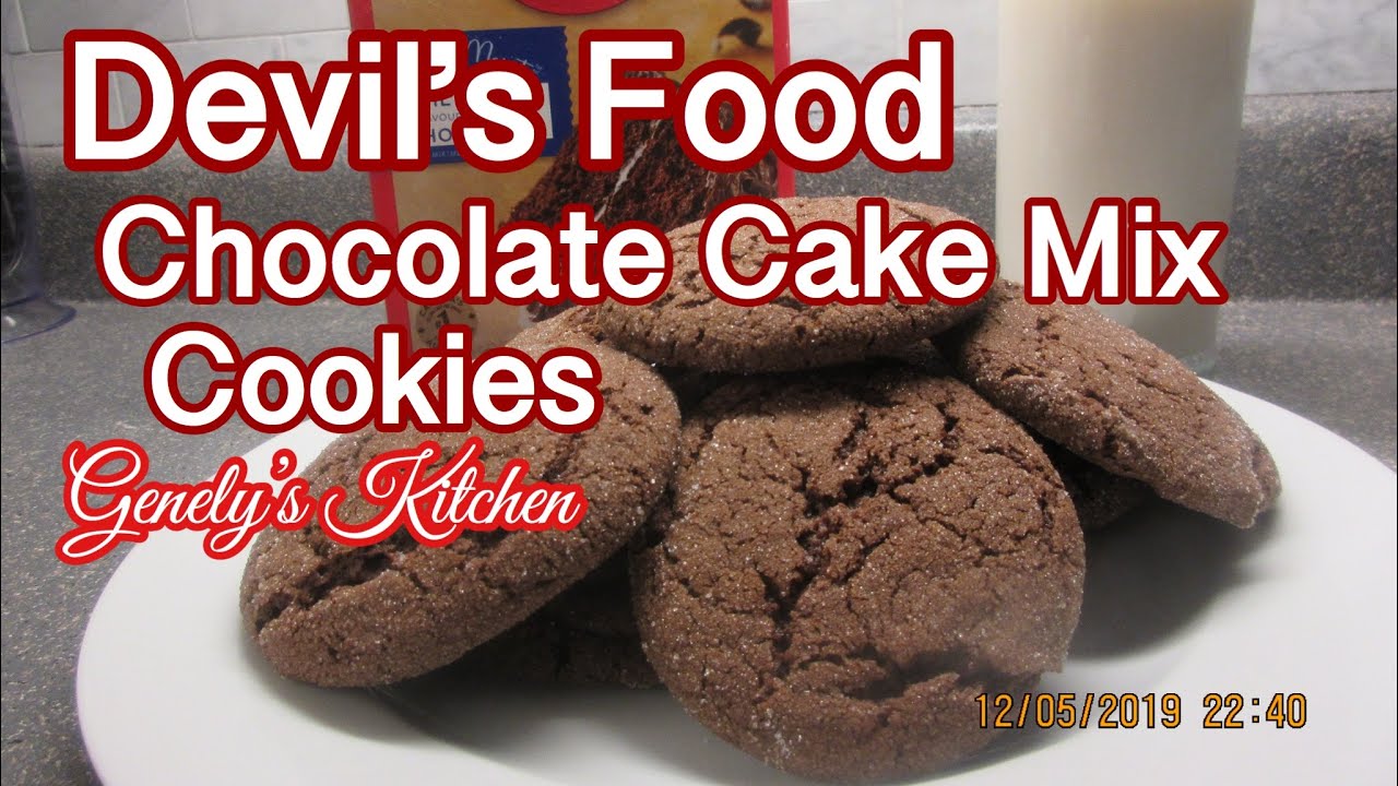 Devil&rsquo;s Food Chocolate Cake Mix Cookies 🍪 (Genely&rsquo;s Kitchen)