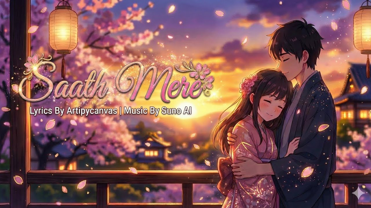 Saath Mere | Beautiful Hindi Love Song | Artipycanvas | Suno AI