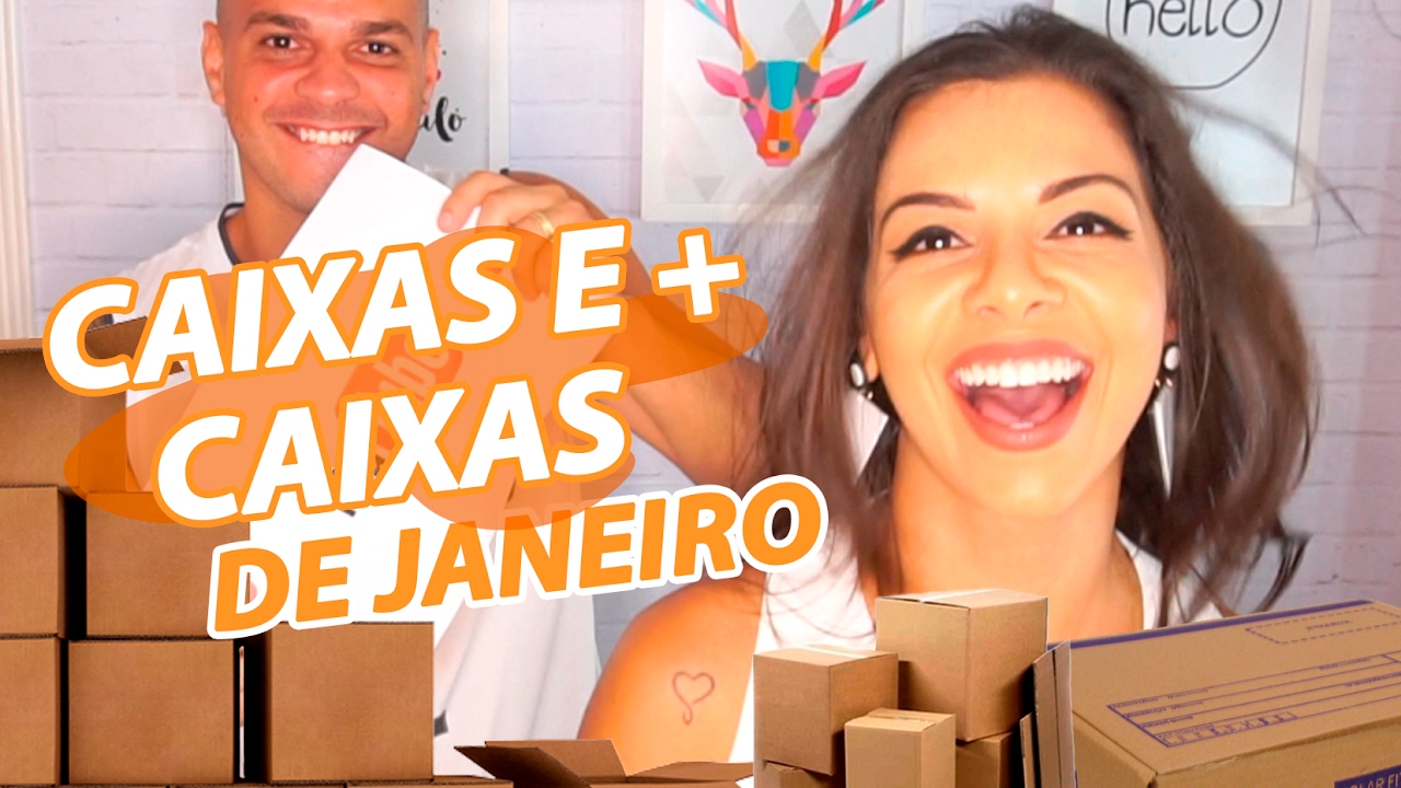 CAIXAS E MAIS CAIXAS DE JANEIRO