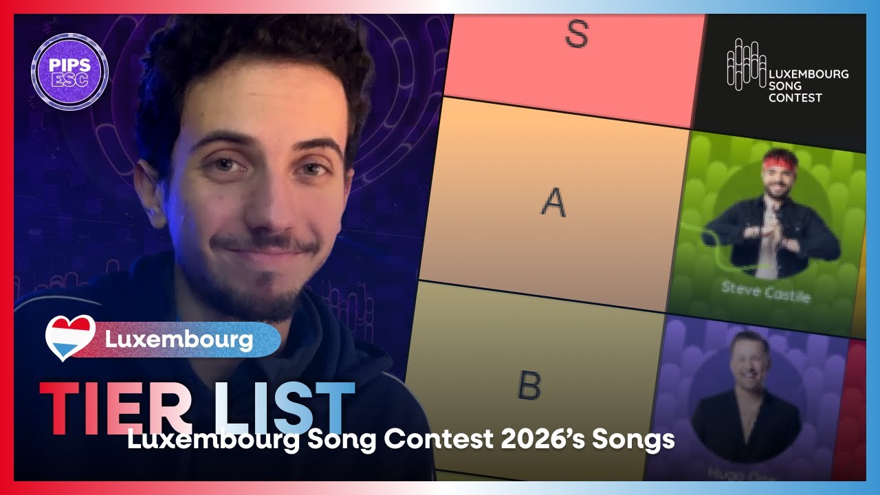 🇱🇺 My TIER LIST of Luxembourg Song Contest 2026 Songs | Luxembourg National Final 🎤