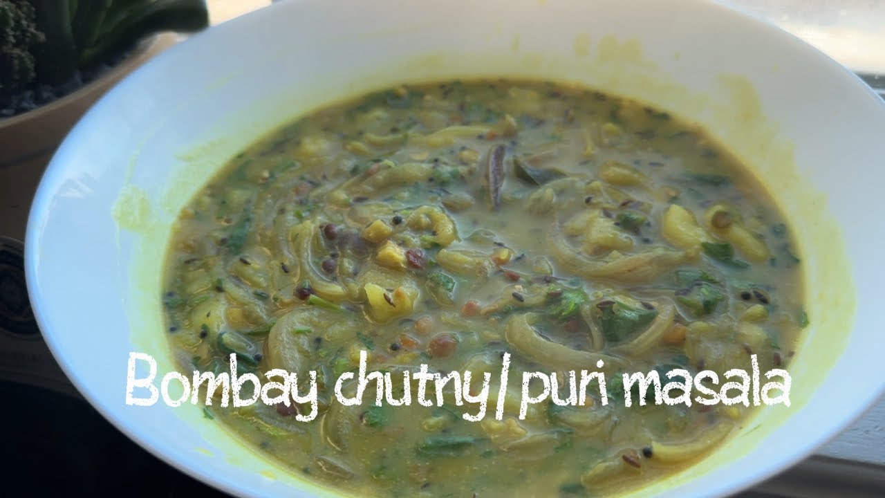 Bombay chutney or Puri masala recipe check description for detailed measurements 