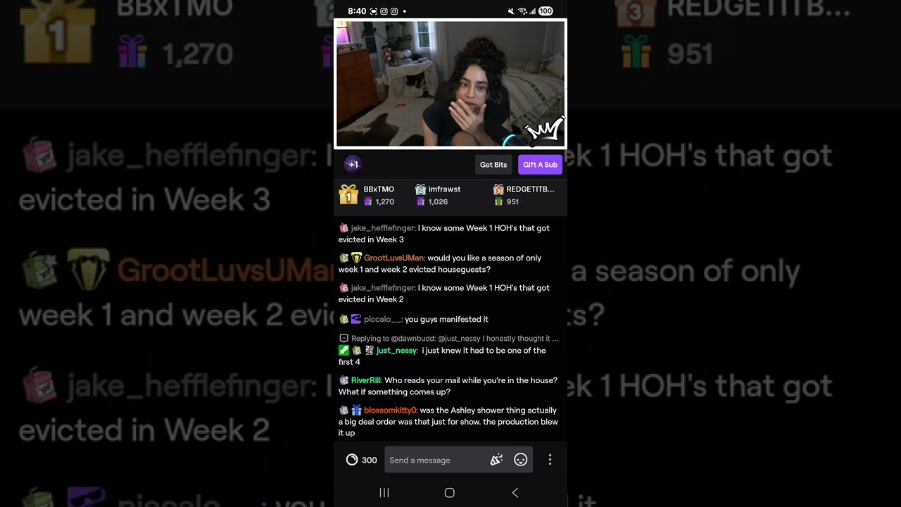 Morgan some of her twitch live (with chat)- chatting, & then gaming with Himalyahs 24/02/26 👀👇