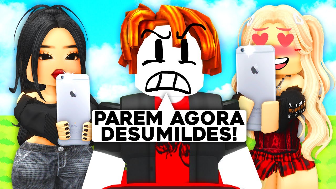 ELA QUERIA ME CANCELAR NO ROBLOX MAIS ACABOU TOMANDO UMA NA CARA!!! (humilhei as duas)