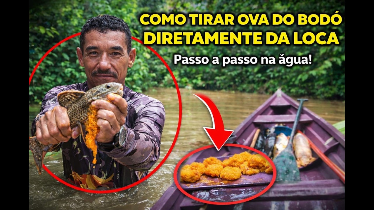 COMO TIRAR OVA DE BODÓ DIRETAMENTE DA LOCA