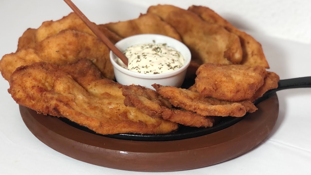 FRANGO EMPANADO RECEITA DE RESTAURANTE OS CLIENTES AMAM