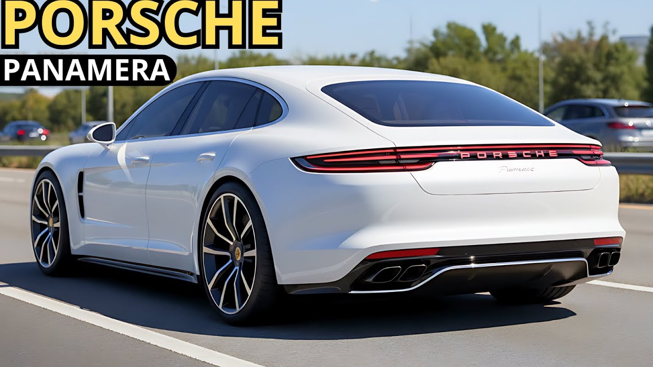 Представлен Porsche Panamera 2026 года... и БЕЗУМНЫЙ дизайн!