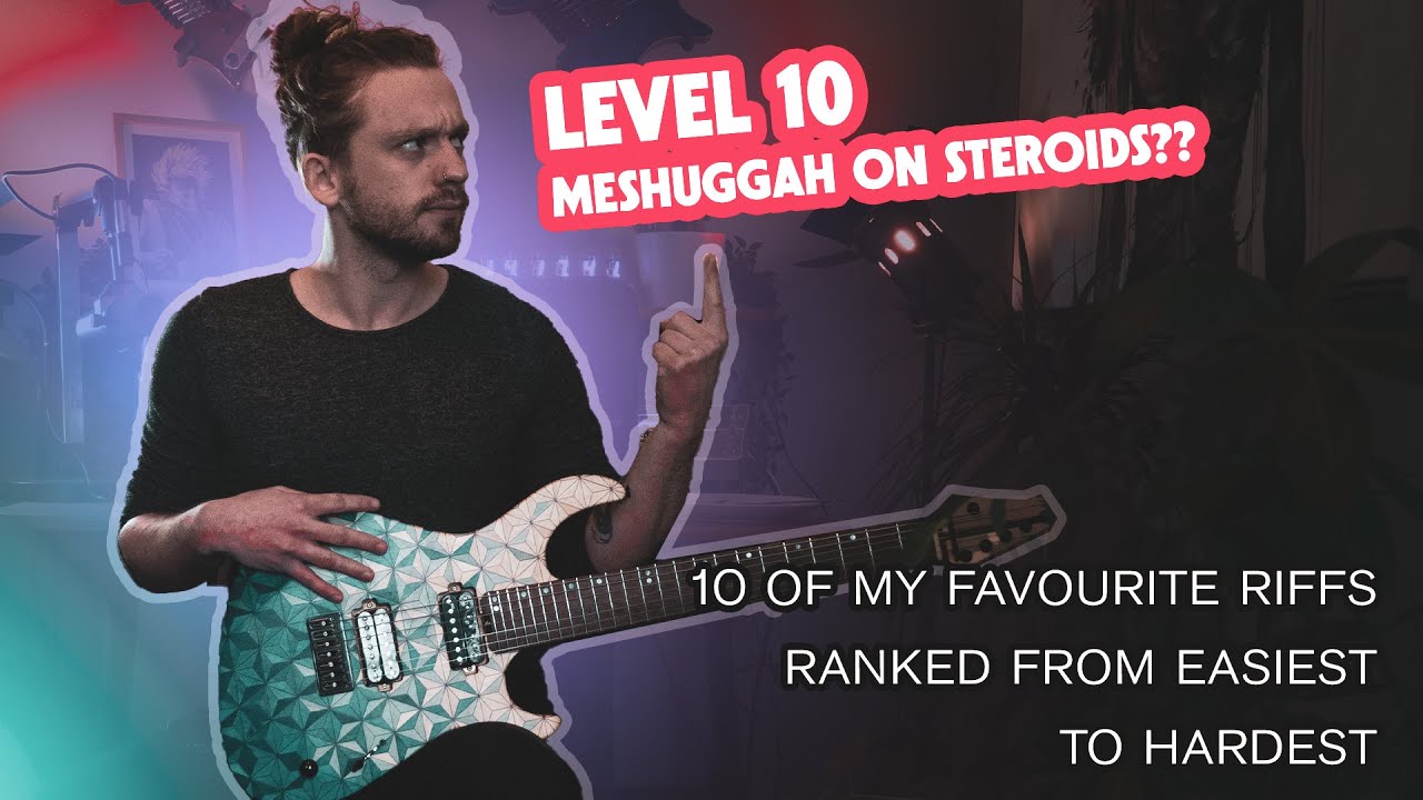 10 of my favourite riffs ranked from easiest to most difficult!