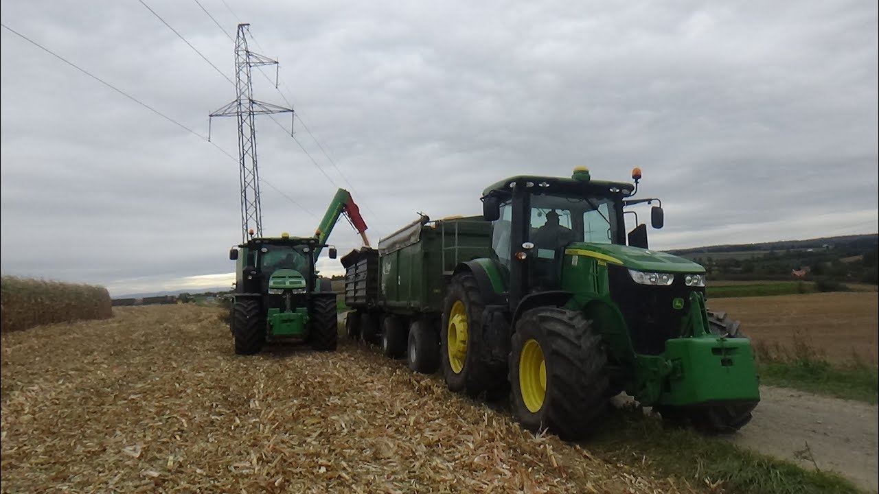 Kukurydza na ziarno 2018 - Claas Tucano 570   5x John Deere  Zetor  *Testy GR Cieszyński*   ✔Czester