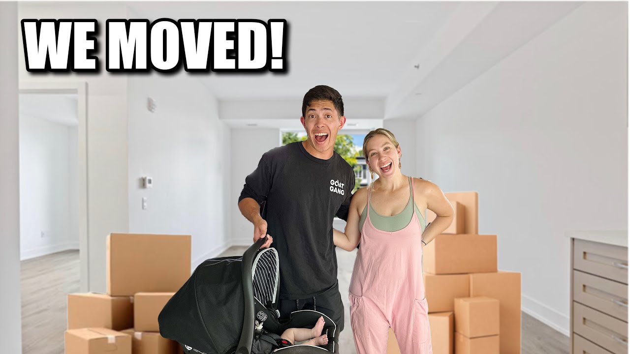 WE MOVED! + empty apartment tour