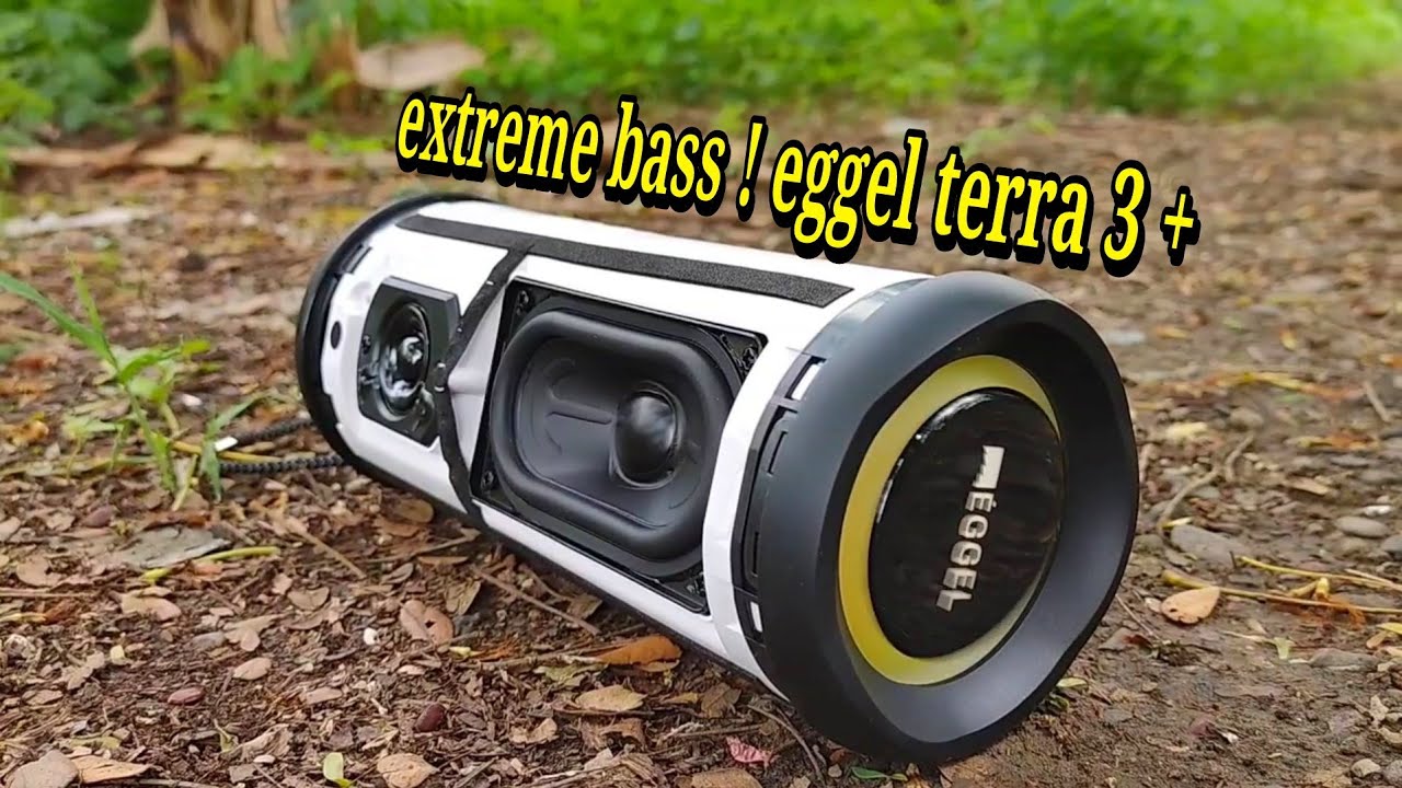 Extreme Bass Speaker Eggel Terra 3 Plus