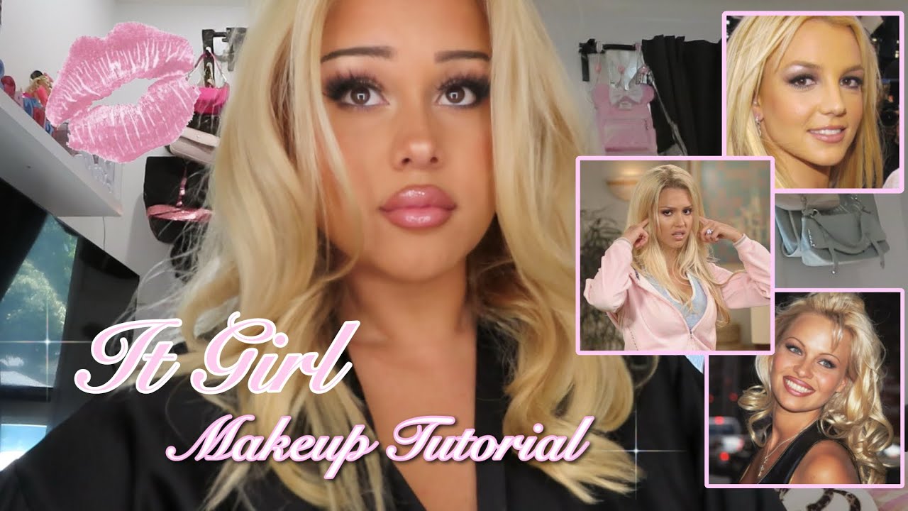 90s / 2000s It Girl Makeup Tutorial | Pamela Anderson & Britney Spears Inspired