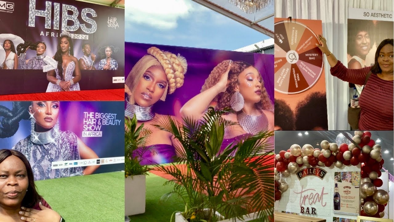 The Biggest Hair and Beauty Show in Africa? | HIBS AFRICA DIAMOND EDITION 2024 🇬🇭