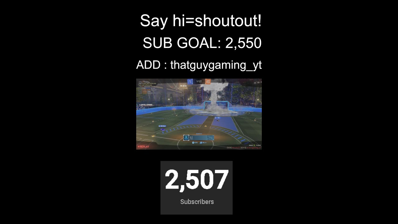 ROCKET LEAGUE WITH SUBSCRIBERS!