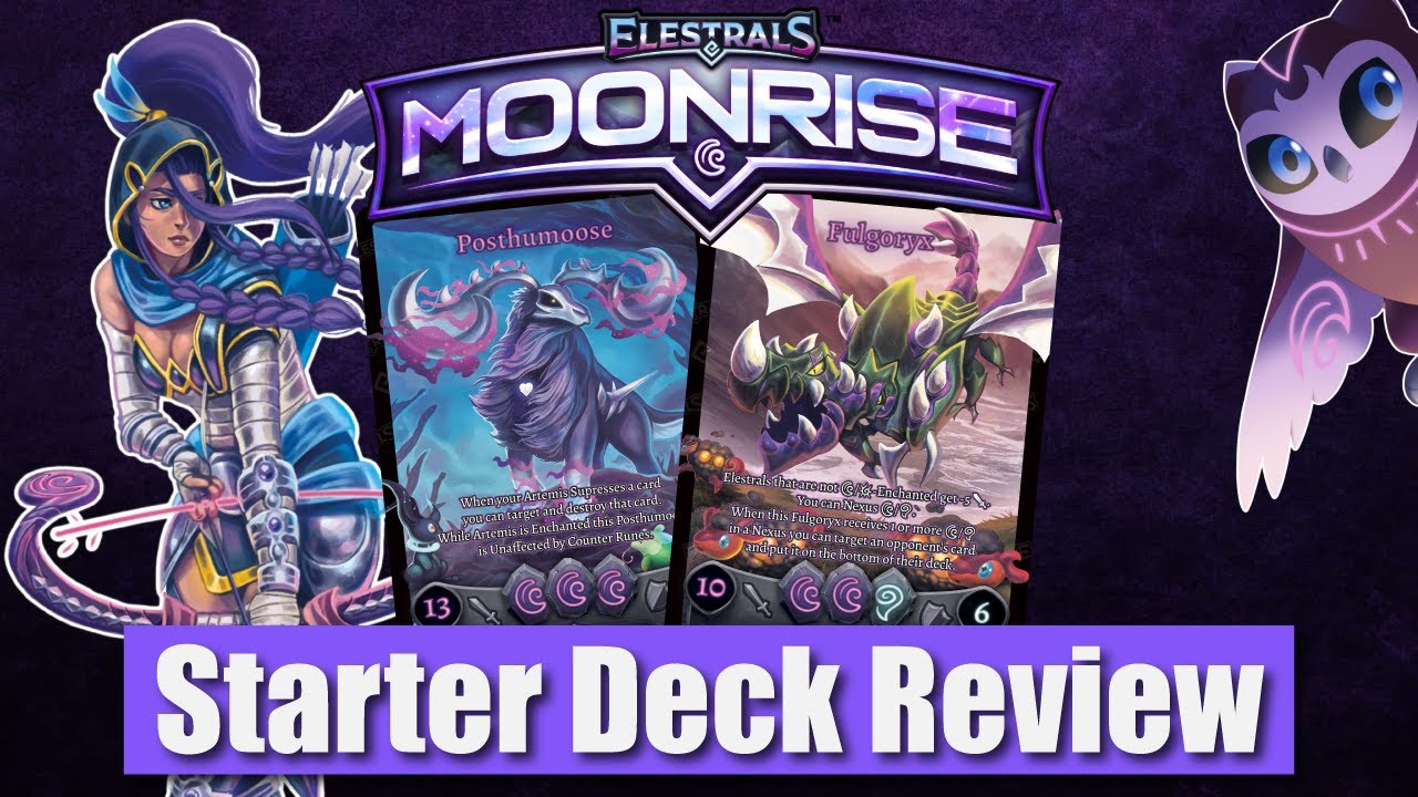 Why I Love the Moonrise Starter Decks - #elestrals TCG Review