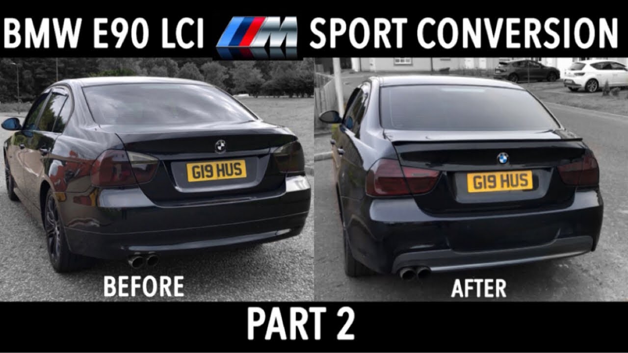 УЛУЧШЕННЫЕ ЗАДНИЕ ФОНАРИ! | BMW M Sport LCI для E90. СДЕЛАЙ САМ. ЧАСТЬ 2