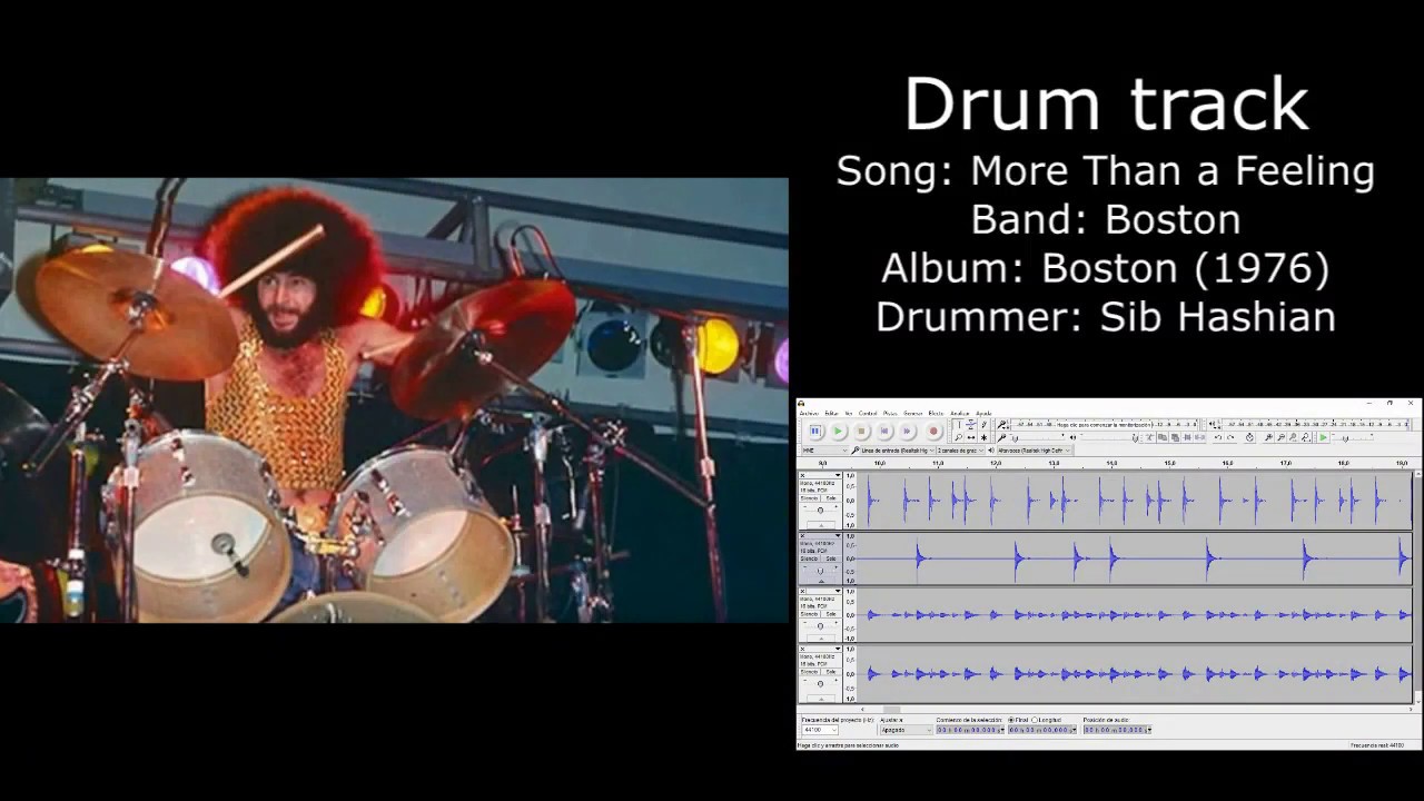 More Than a Feeling (Boston) • Drum Track