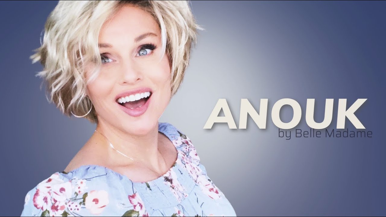 Belle Madame ANOUK Wig Review | Champagne Root | UNIQUE & fun style! | OUTDOOR view & STYLING!