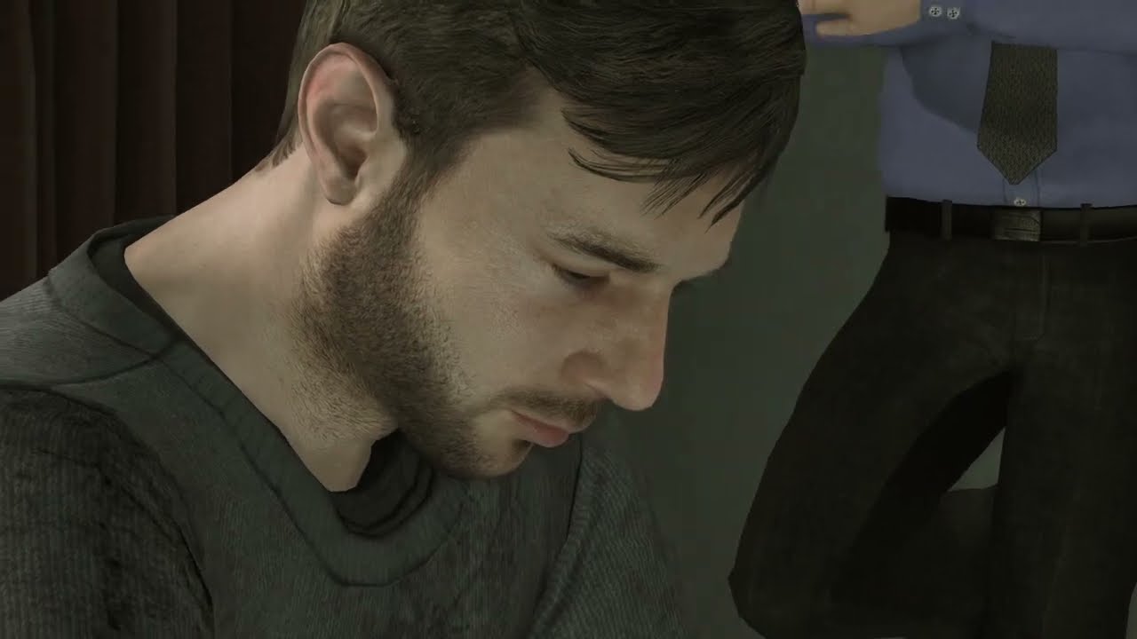 Heavy Rain PS4 - Under Arrest - Norman Jayden Punches Blake and Breaks Ethan Out Of Jail