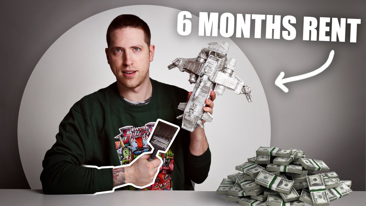 Painting the worlds most expensive Warhammer