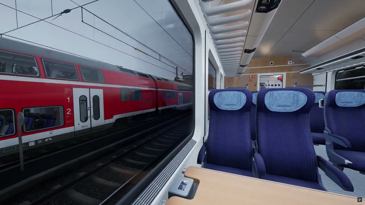 Train Sim World 4 Passenger Timelapse - Salzburg - Rosenheim  in IC Coaches (TSW 4 Timelapse)