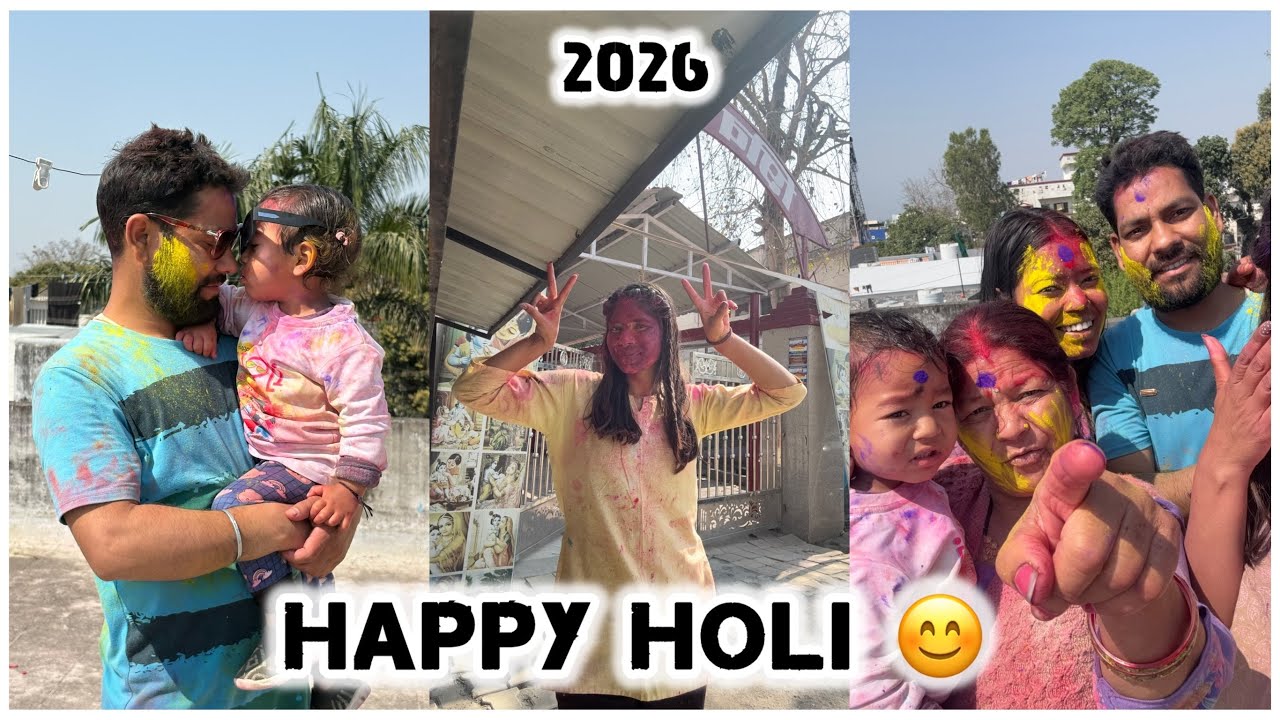 Happy holi to all of you 👍😊 | naarifromdehradun 