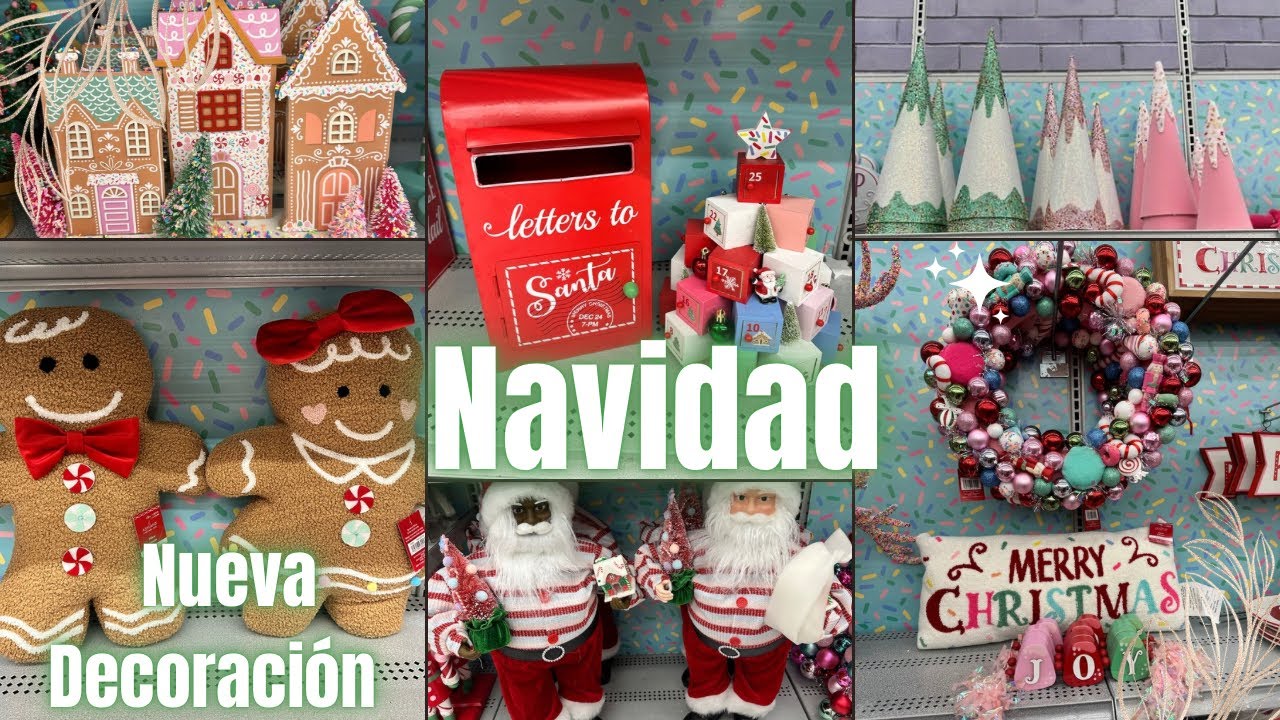 Navidad 2024 🎄Nueva Decoración 🎀Tour por Michaels 🎁