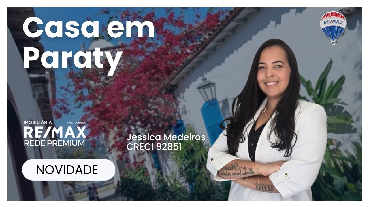 Casa à Venda no Centro Histórico de Paraty | Rua do Fogo | R$ 1.900.000