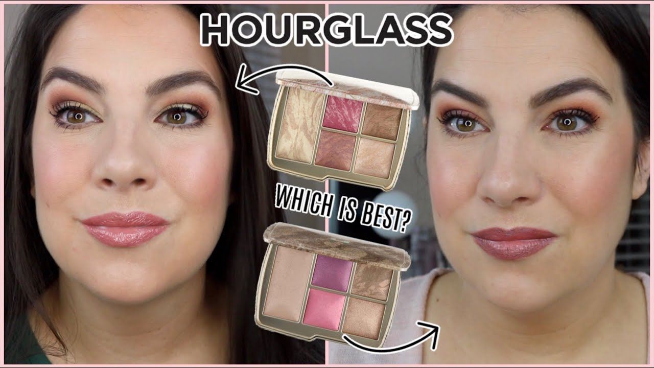 HOURGLASS 2021 HOLIDAY PALETTES... My Thoughts & Double Tutorial