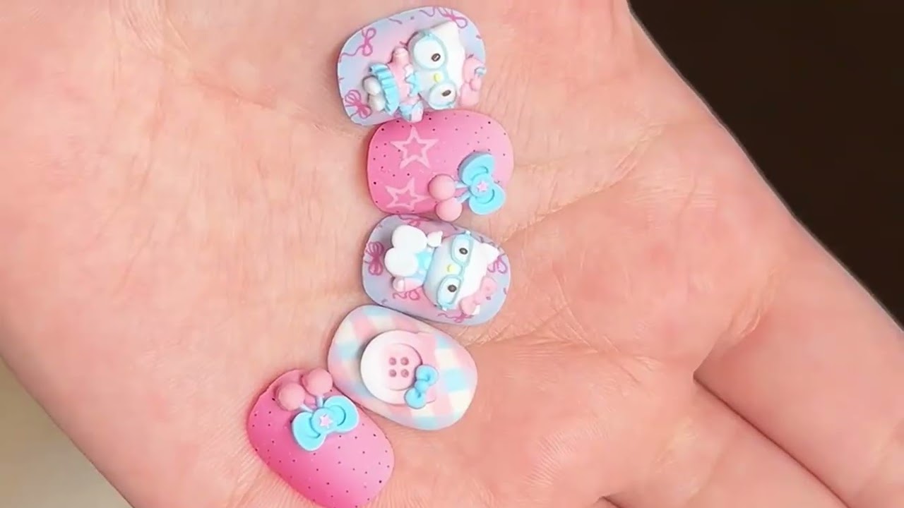 TOP 6 CUTE SIMPLE NAIL DESIGNS YOU CAN DO AT HOME | DIY Nails at Home | Day 97