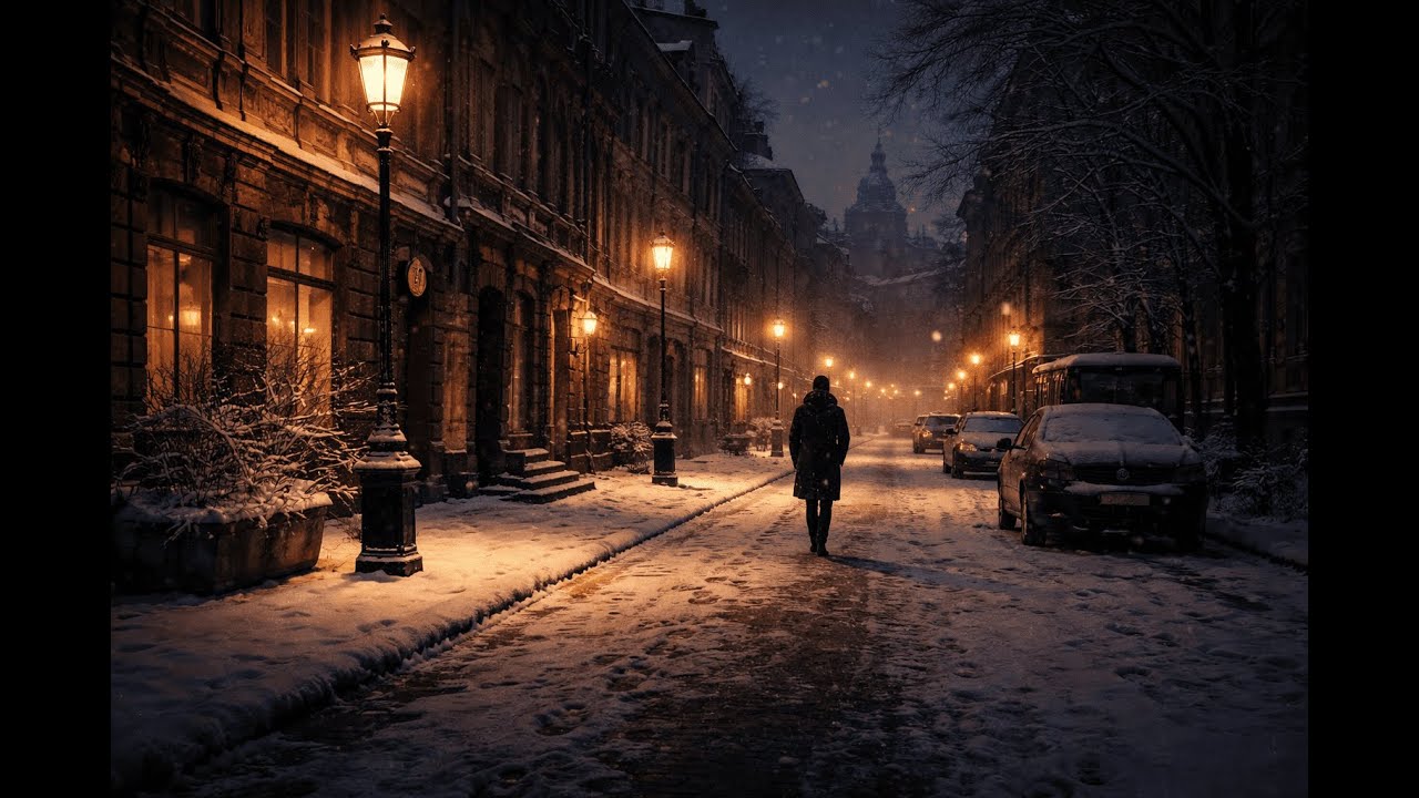 Feels Like a Night Walk in St. Petersburg ❄️ | 1 Hour Emotional Dark Ambient Music