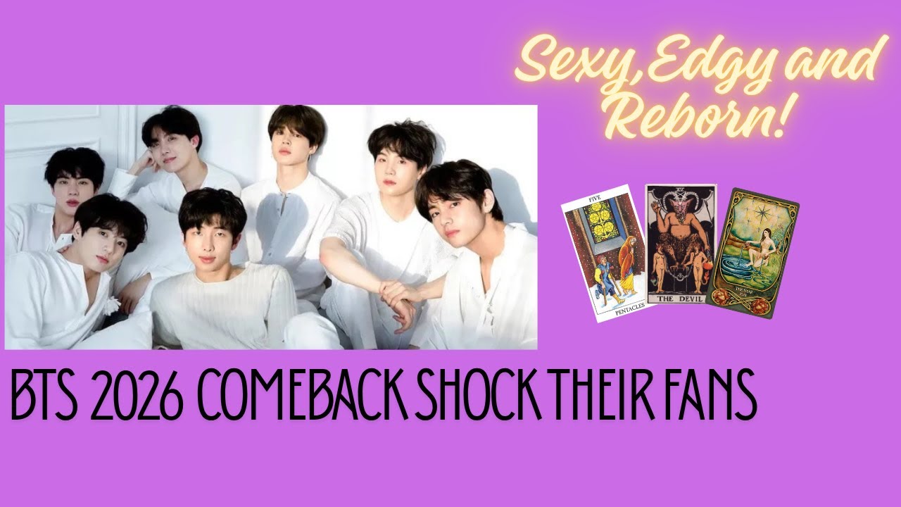Как будет выглядеть возвращение BTS в 2026 году/Shocking Comeback Energy