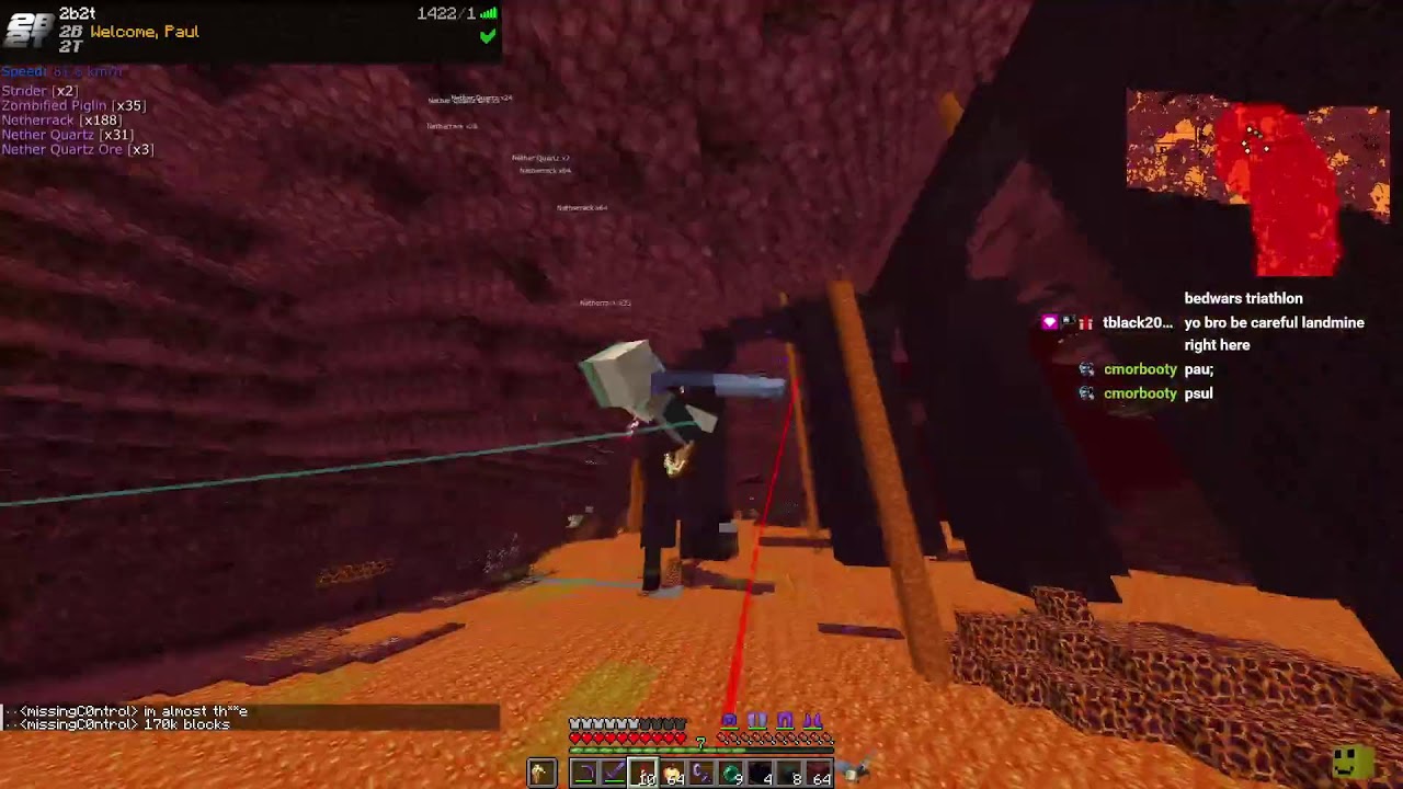 2b2t: AFK Exploring #4 (the road from lumptown...)