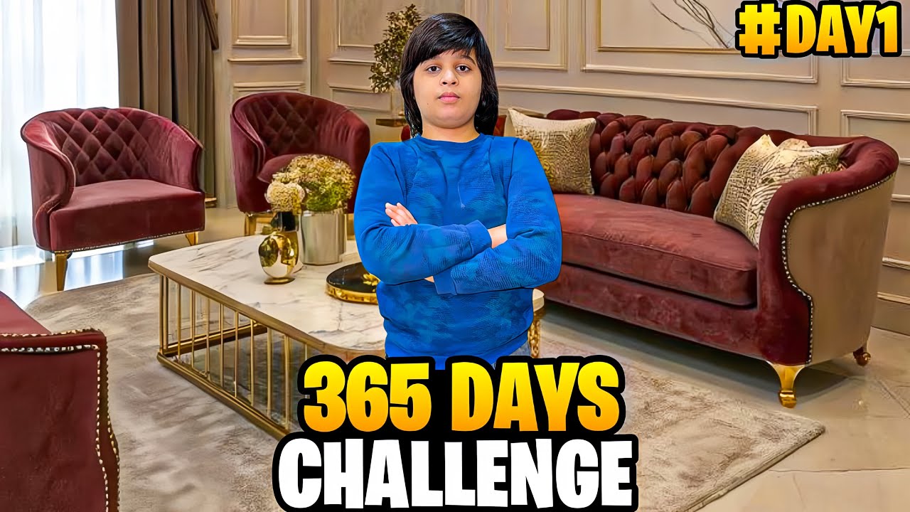 365 days daily vlogging challenge 🙏 || day 1 start now 😍