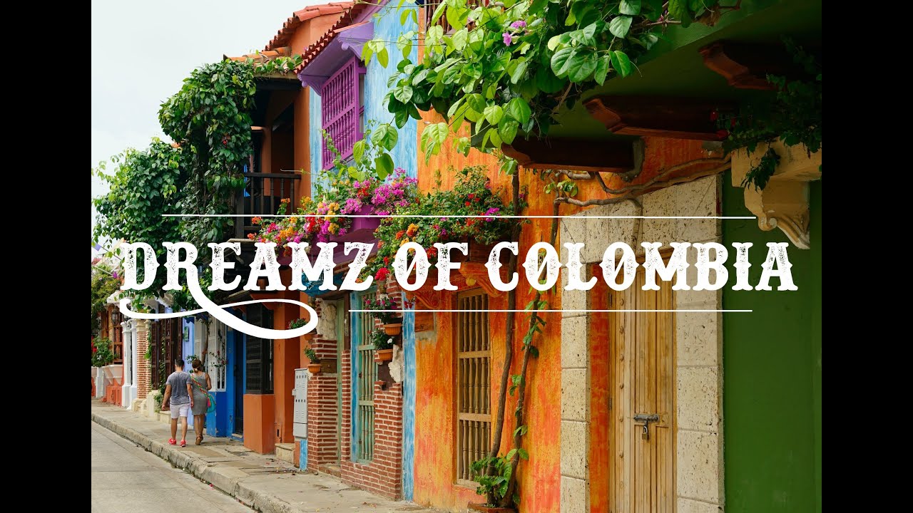 Dreamz of Colombia - 1 Hour of Relaxing Music w/ Visual Background - Study, Sleep, Chill, Relax