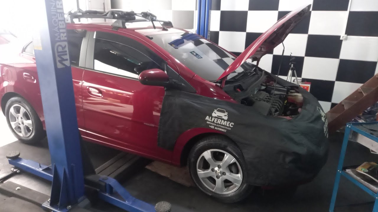 MEGA REVISÃO GM PRISMA 2019.. padrão alfermec 50mil km