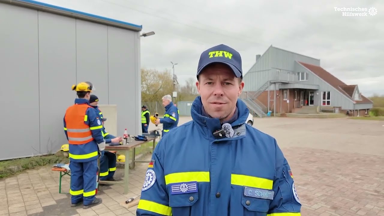 Grundausbildungsabschlussprüfung im THW-OV Bad Oldesloe