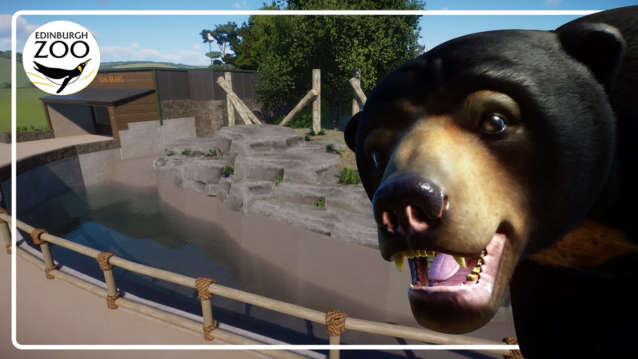 Sun Bear Habitat | Edinburgh Zoo Recreation in Planet Zoo