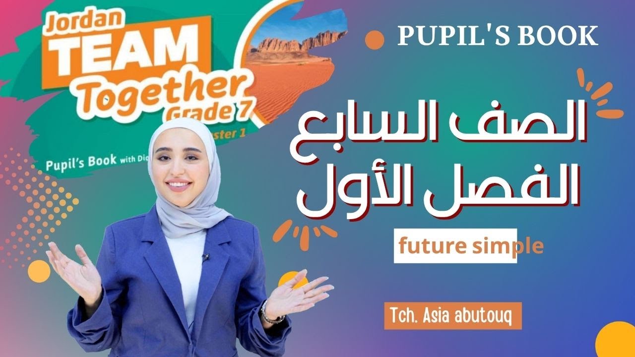 الصف السابع- شرح قاعدة المستقبل البسيط Future Simple ، والفرق بين ال Will and may, might, could.