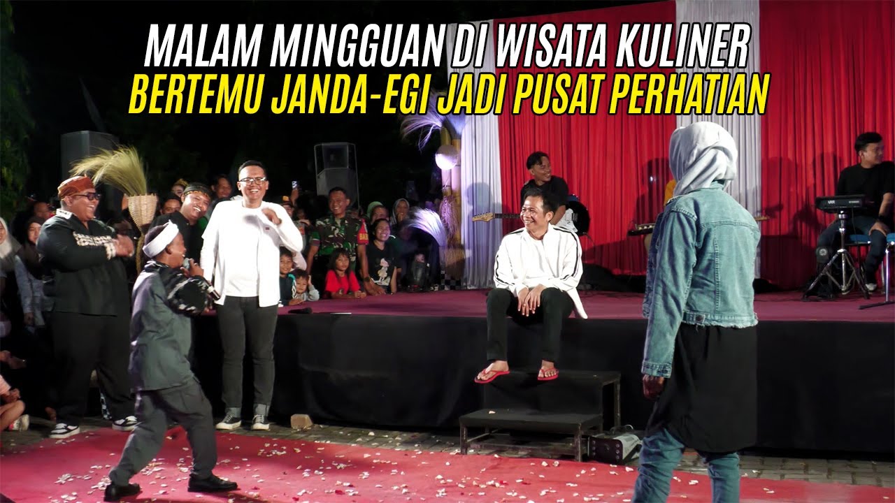 MALAM MINGGUAN DI WISATA KULINER | BERTEMU JANDA EGI JADI PUSAT PERHATIAN
