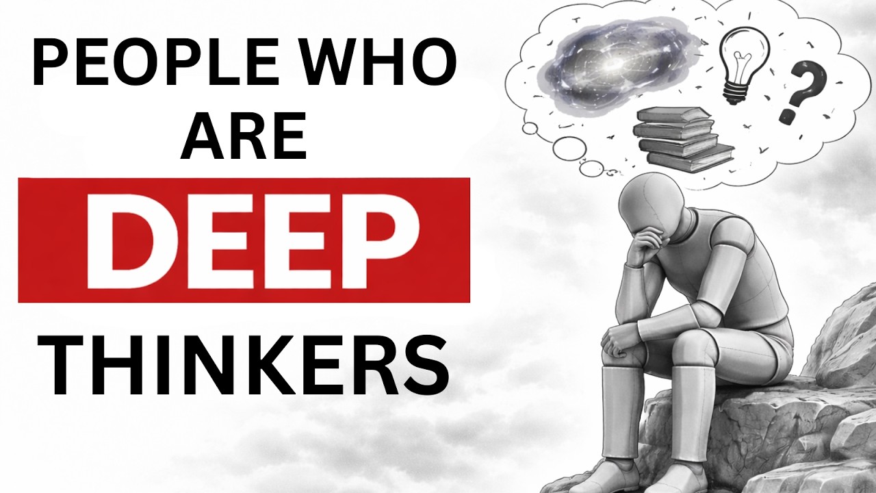 Psychology Behind People Who Are Deep Thinkers [Psychology Simplified]