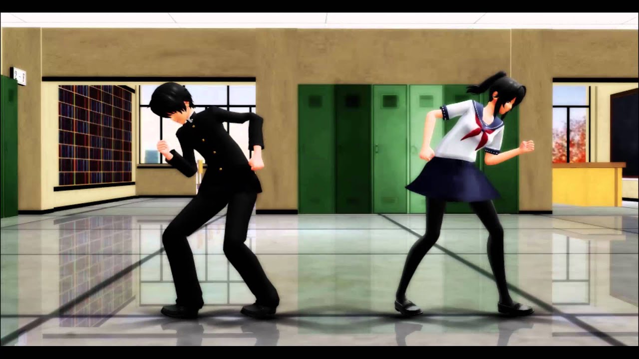 【MMD Yandere Simulator】 Yandere-Chan & Senpai - WAVE