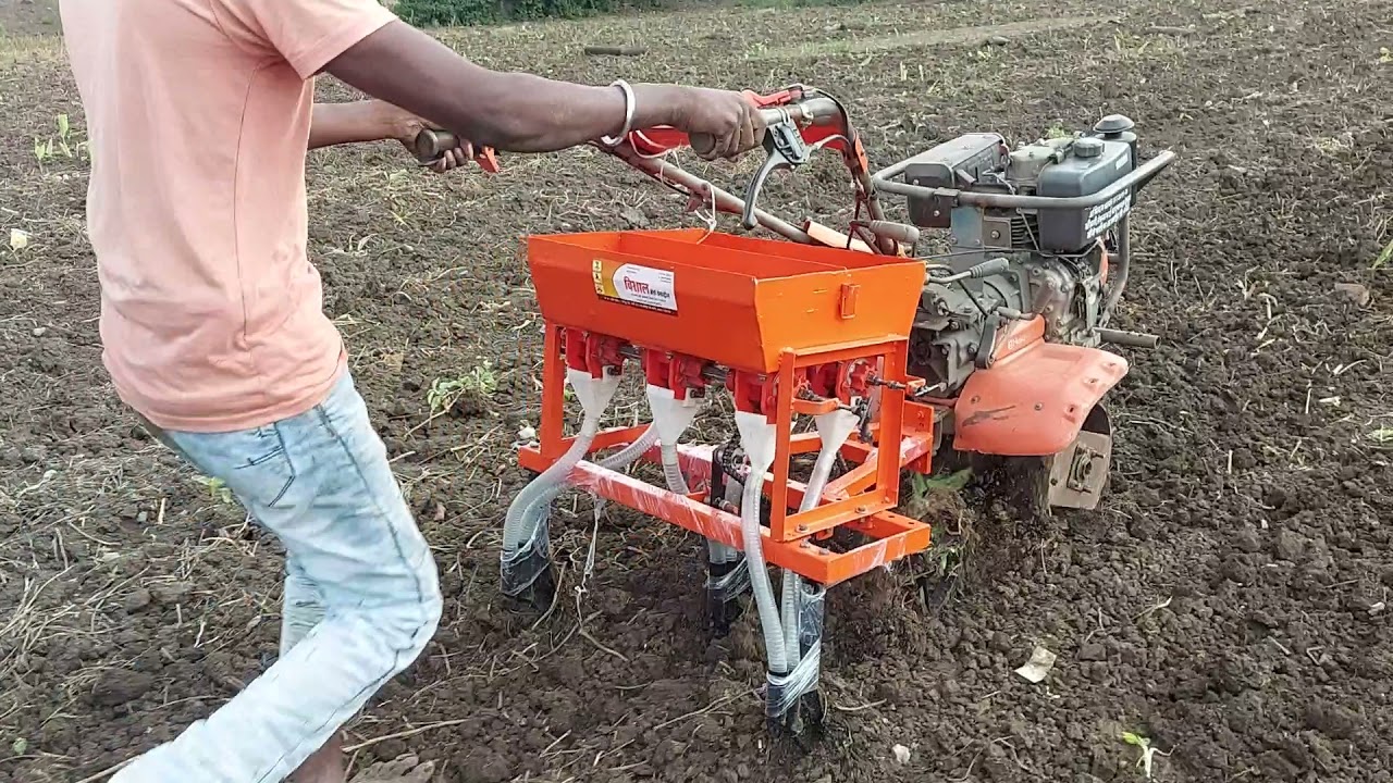power weeder seed drill  9 hp and 7 hp Attachment for more information call 99760 79191
