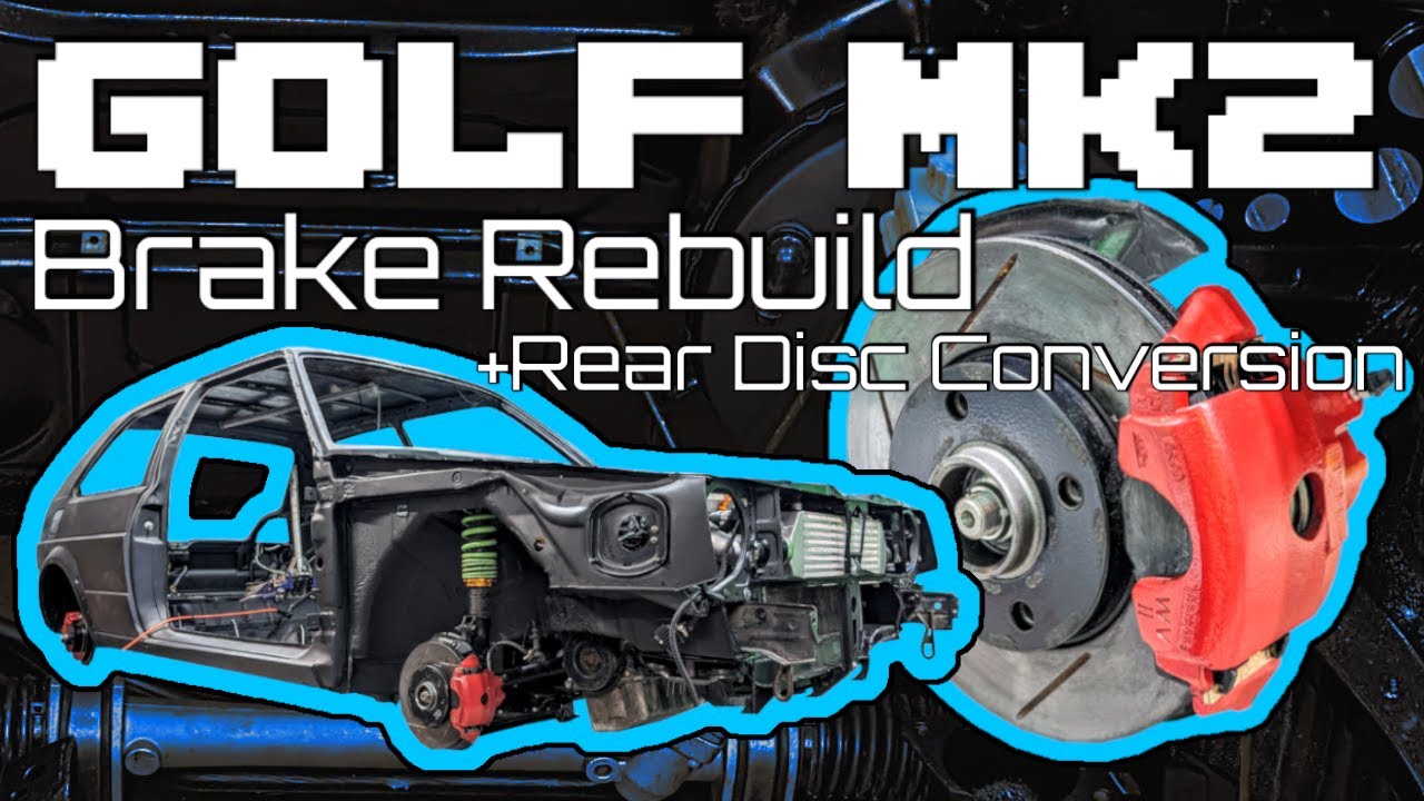 MK2 VW Full Brake Rebuild, Rear Disc Conversion Walkthrough and Proportioning Valve Explained